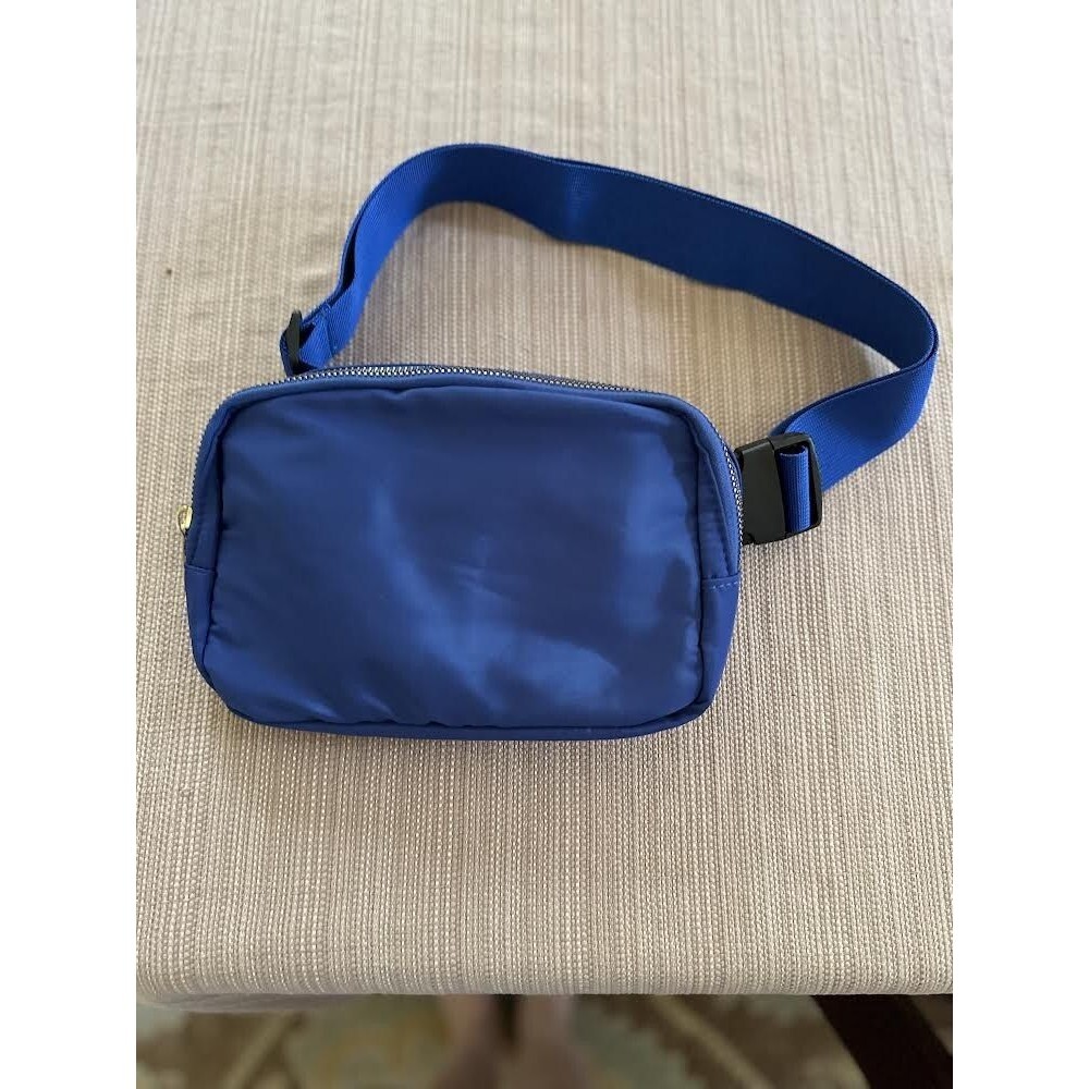 Blue Fanny Pack / Belt Bag
